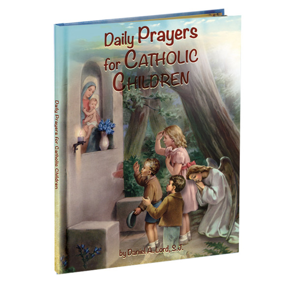 Daily Prayers For Catholic Children Hard Back Book - Full Color