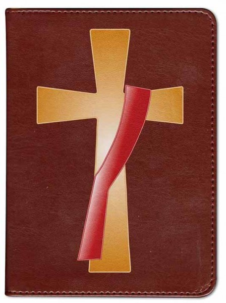 Deacon Cross Cover Catholic Bible - Burgundy