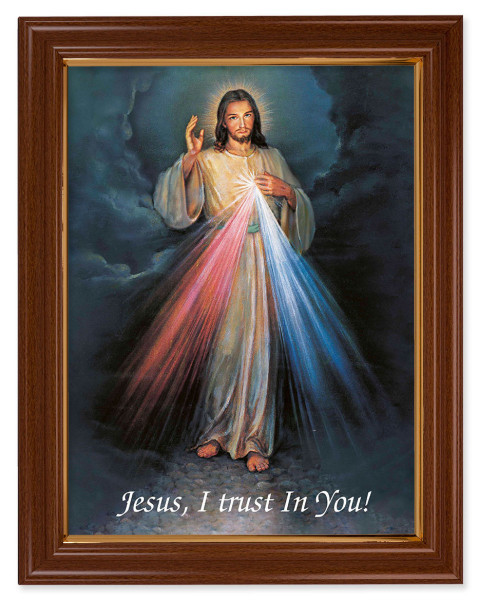 Divine Mercy 12x16 Framed Print Artboard - #134 Frame