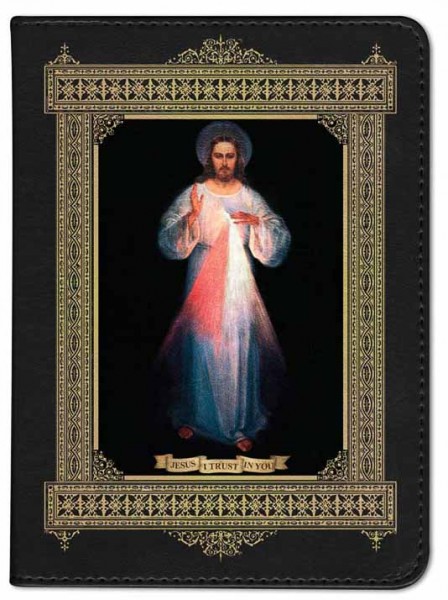 Divine Mercy Vilnius Catholic Bible - Black