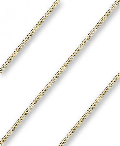 Endless Medium Curb Chain Various Sizes Metals - 14KT Gold Filled