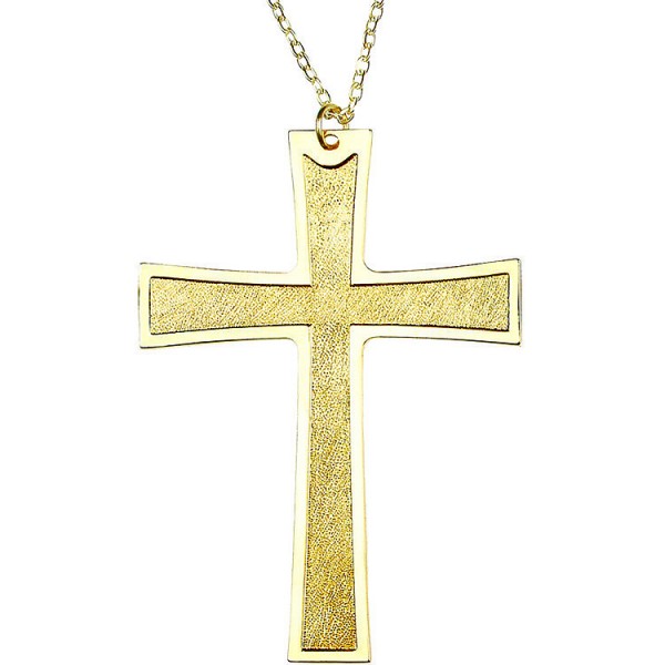 Gold Plated Pectoral Cross - Gold