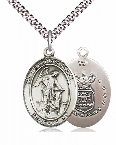 Guardian Angel Air Force Medal - Pewter