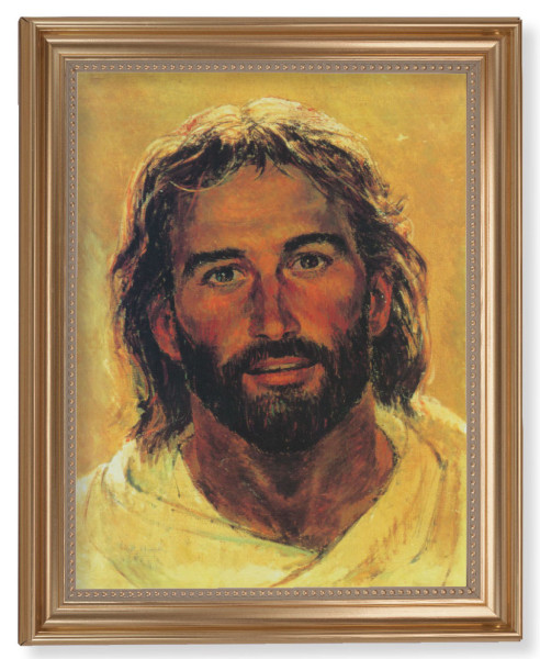 Head of Christ 11x14 Framed Print Artboard - #129 Frame