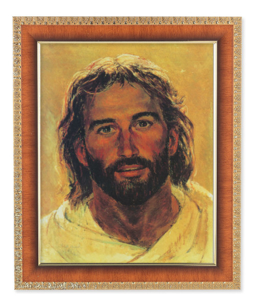 Head of Christ 8x10 Framed Print Under Glass - #122 Frame
