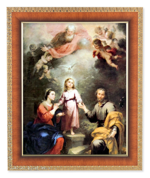 Heavenly and Earthly Trinities 8x10 Framed Print Under Glass - #122 Frame