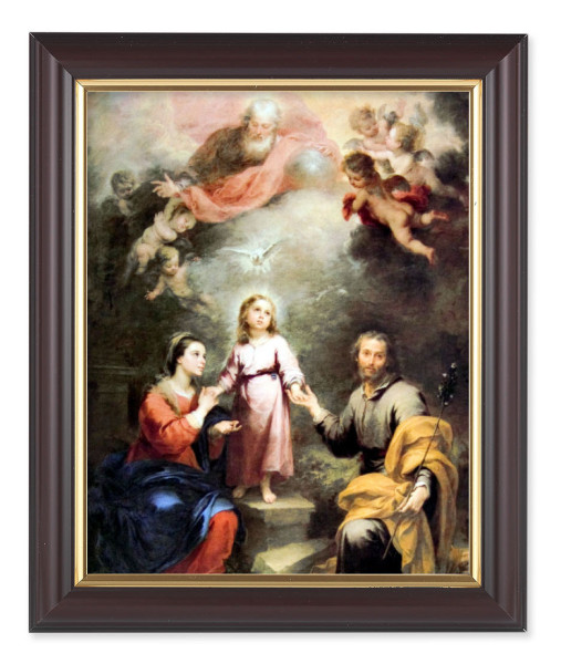 Heavenly and Earthly Trinities 8x10 Framed Print Under Glass - #133 Frame