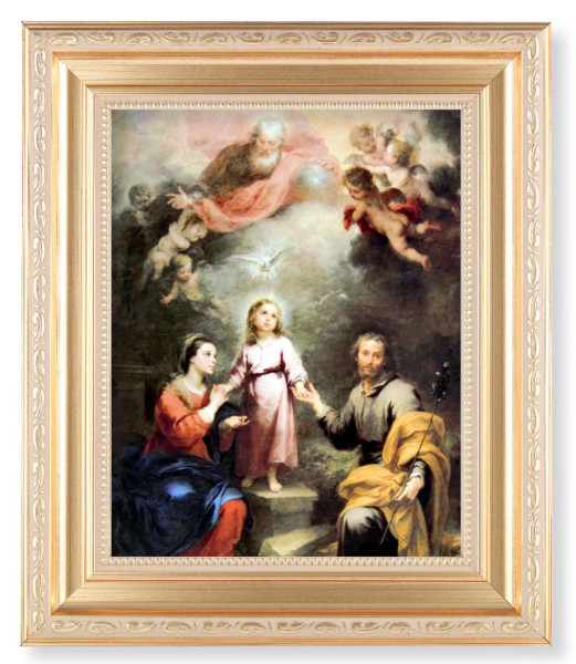 Heavenly and Earthly Trinities 8x10 Framed Print Under Glass - #138 Frame