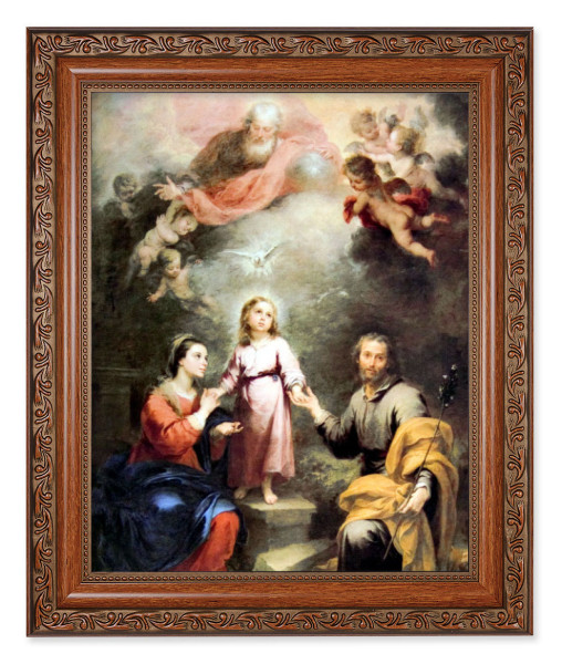 Heavenly and Earthly Trinities 8x10 Framed Print Under Glass - #161 Frame