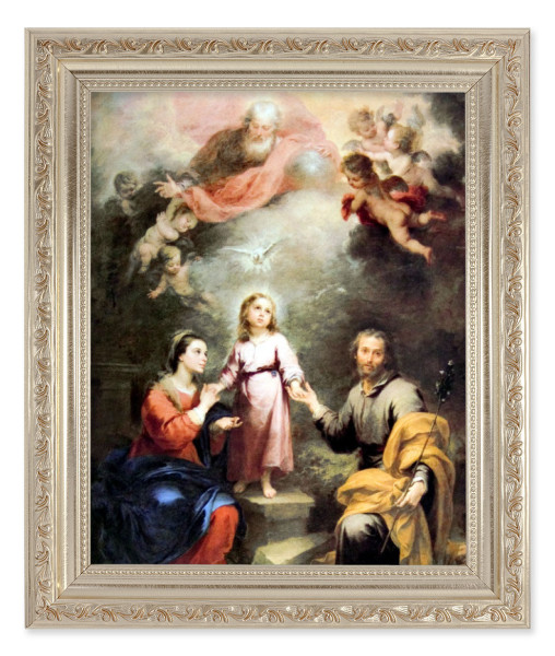 Heavenly and Earthly Trinities 8x10 Framed Print Under Glass - #164 Frame