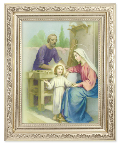Holy Family 6x8 Print Under Glass - #163 Frame