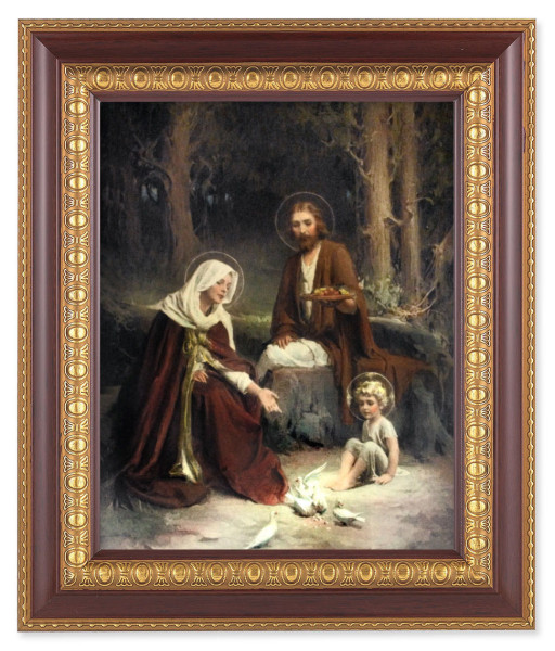 Holy Family 8x10 Framed Print Under Glass - #126 Frame