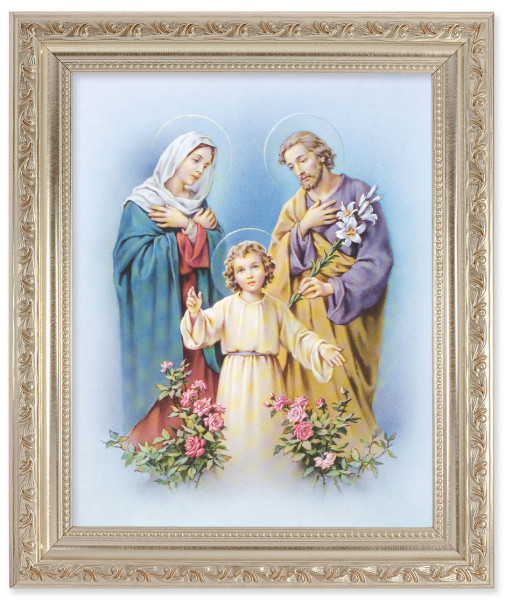Holy Family 8x10 Framed Print Under Glass - #164 Frame