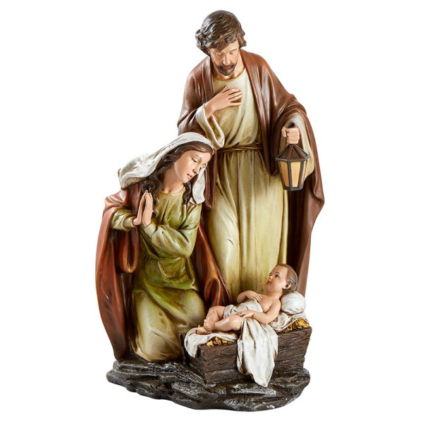 Holy Family Nativity 16.5 inches - Full Color