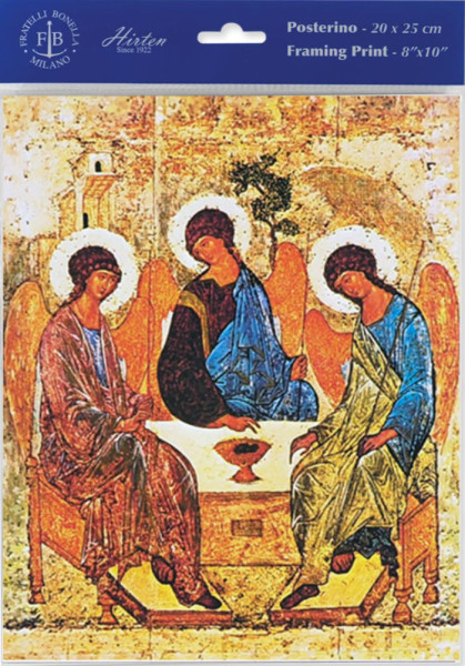 Holy Trinity Print - Sold in 3 per pack - Multi-Color