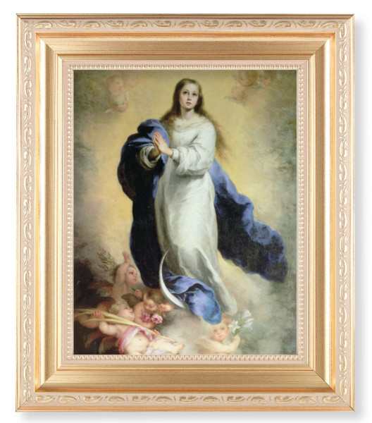Immaculate Conception 8x10 Framed Print Under Glass - #138 Frame