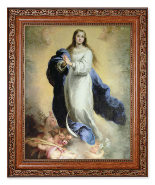 Immaculate Conception 8x10 Framed Print Under Glass - #161 Frame