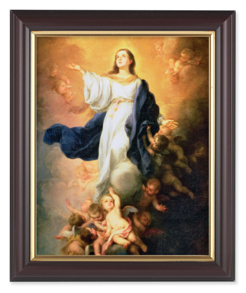 Immaculate Conception Prayer Hands 8x10 Framed Print Under Glass - #133 Frame