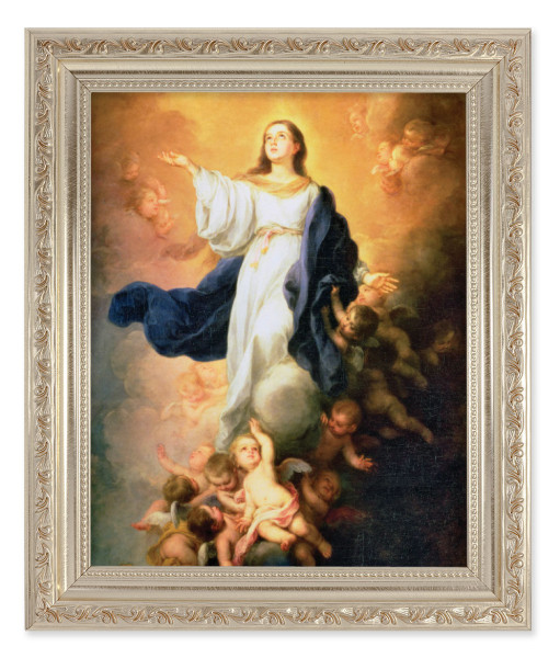 Immaculate Conception Prayer Hands 8x10 Framed Print Under Glass - #164 Frame