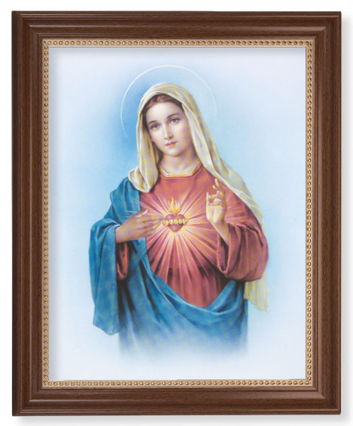Immaculate Heart of Mary 11x14 Framed Print Artboard - #127 Frame