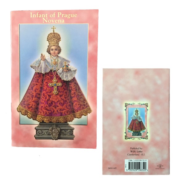 Infant of Prague Novena booklet - 10 per order - Multi-Color