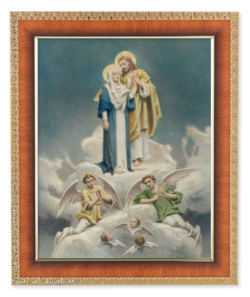 Jesus and Mary 8x10 Framed Print Under Glass - #122 Frame