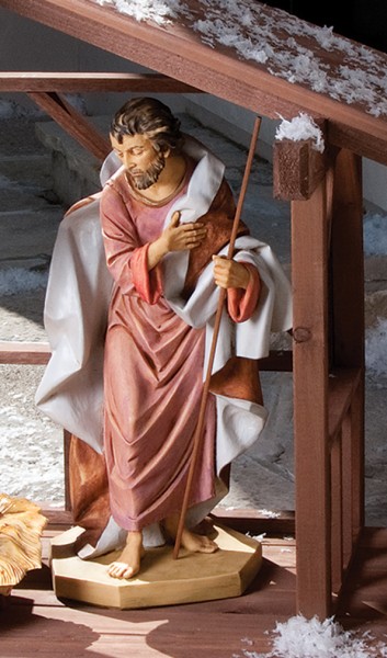 Joseph Figure for 27 inch Nativity Set - Multi-Color