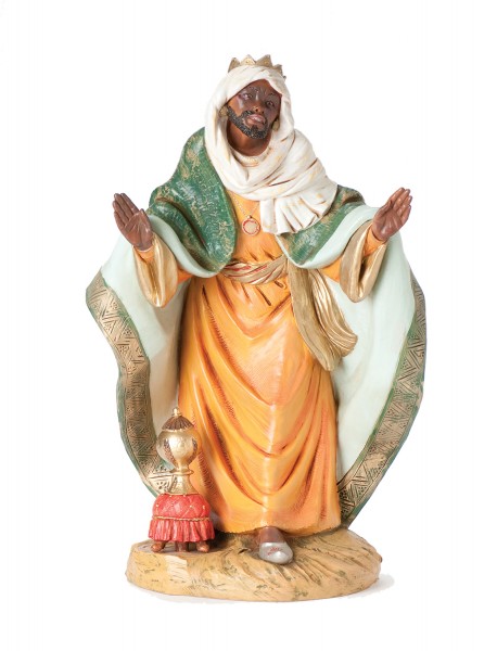King Balthazar Figure for 18 inch Nativity Set - Multi-Color