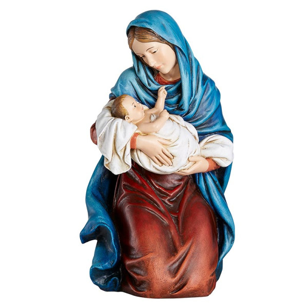 Kneeling Madonna with Child - Full Color