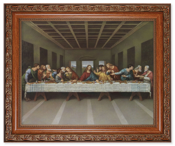 Last Supper 8x10 Framed Print Under Glass - #161 Frame