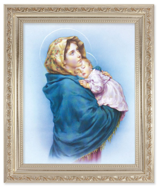 Madonna and Child 8x10 Framed Print Under Glass - #164 Frame