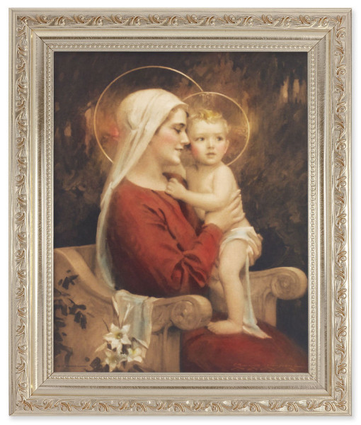 Madonna and Child Full of Joy 8x10 Framed Print Under Glass - #164 Frame