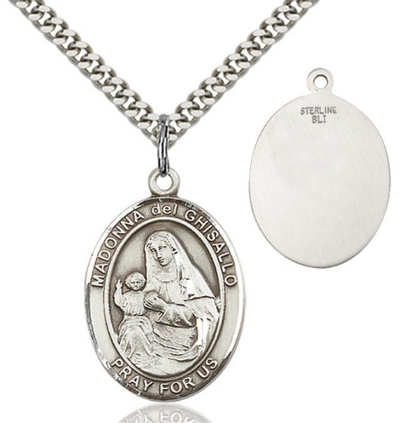 Madonna Del Ghisallo Medal - Sterling Silver