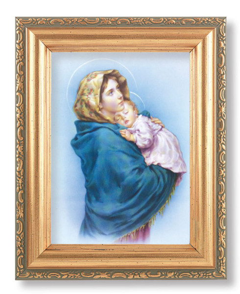 Madonna of the Streets 4x5.5 Print Under Glass - Full Color