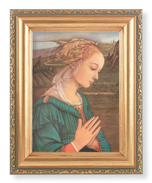 Madonna by Lippi 4x5.5 Print Under Glass - Full Color