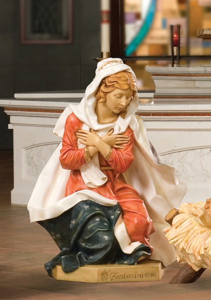 Mary Figure for 50&quot; Nativity Set - Multi-Color