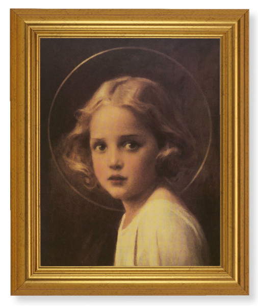 Mary Most Holy 8x10 Framed Print Under Glass - #110 Frame