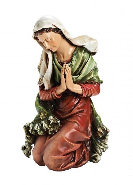 Mary Statue - 24.5&quot; H - Multi-Color