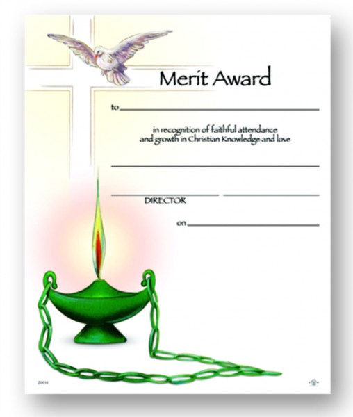 Merit Award for Catholic School - Full Color