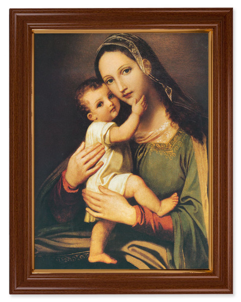 Miraculous Image of the Succoring Mary 12x16 Framed Print Artboard - #134 Frame