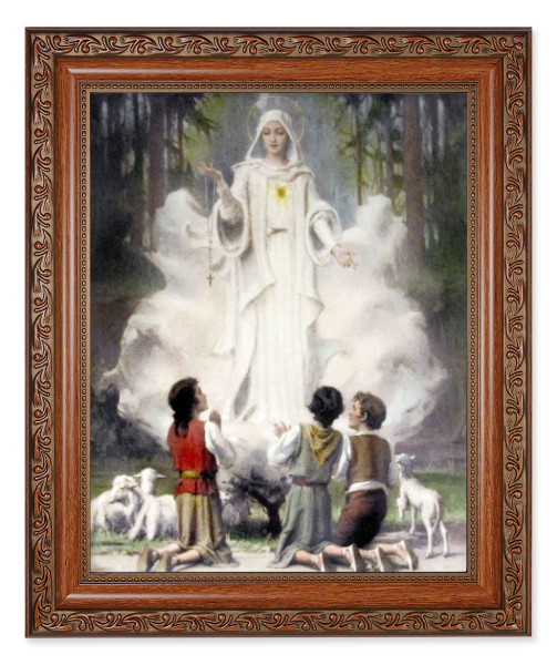 Our Lady of Fatima 8x10 Framed Print Under Glass - #161 Frame