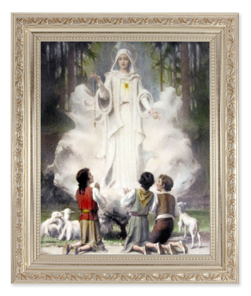 Our Lady of Fatima 8x10 Framed Print Under Glass - #164 Frame