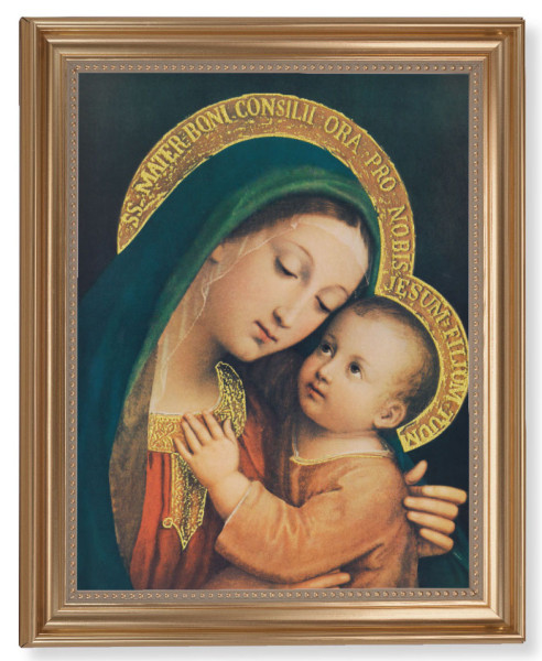 Our Lady of Good Counsel 11x14 Framed Print Artboard - #129 Frame