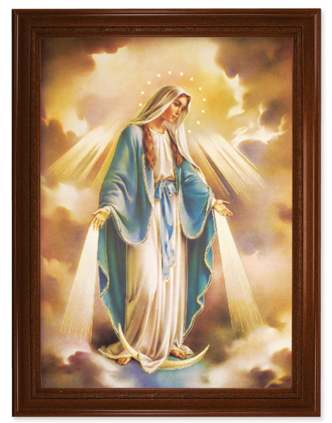Our Lady of Grace 19x27 Framed Print Artboard - #172 Frame