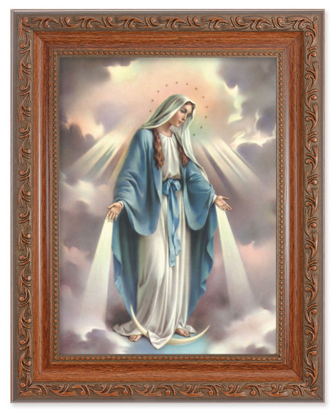 Our Lady of Grace 6x8 Print Under Glass - #161 Frame