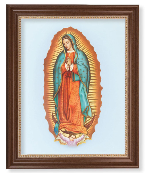 Our Lady of Guadalupe 11x14 Framed Print Artboard - #127 Frame