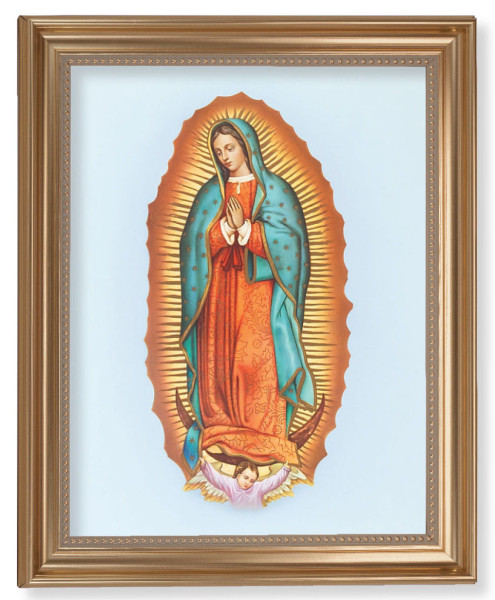 Our Lady of Guadalupe 11x14 Framed Print Artboard - #129 Frame