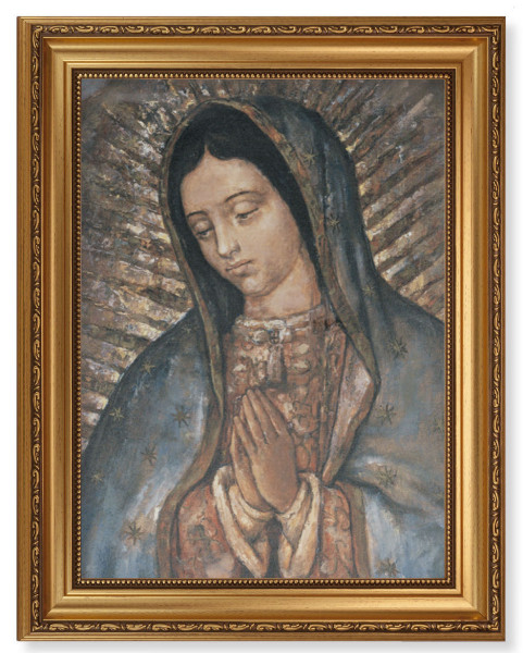 Our Lady of Guadalupe 12x16 Framed Canvas - #131 Frame