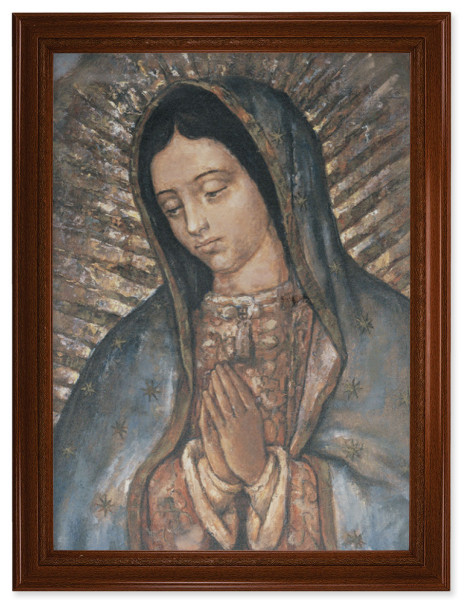 Our Lady of Guadalupe 19x27 Framed Canvas - #172 Frame