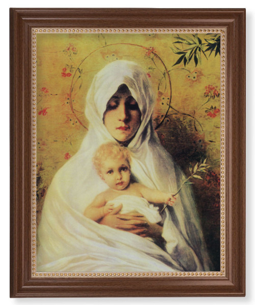 Our Lady of the Palm 11x14 Framed Print Artboard - #127 Frame